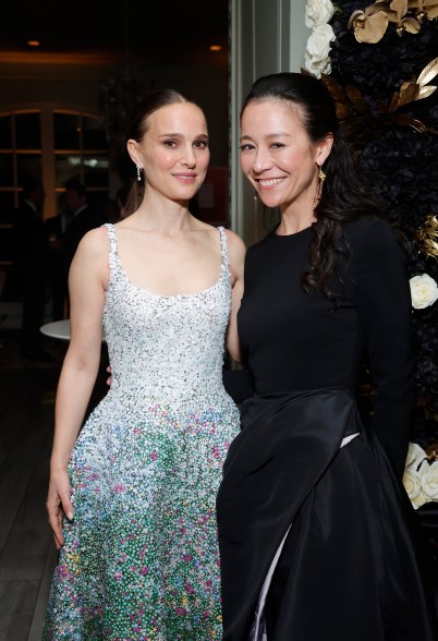 Natalie Portman and Elizabeth Chai Vasarhelyi