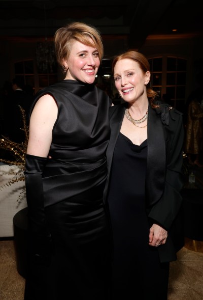 "Barbie" director Greta Gerwig and Julianne Moore