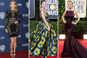 Taylor Swift's Golden Globes looks through the years