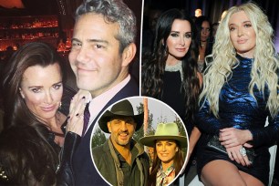 Kyle Richards, Mauricio Umansky, Erika Jayne, Andy Cohen