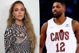 Khloé Kardashian and Tristan Thompson