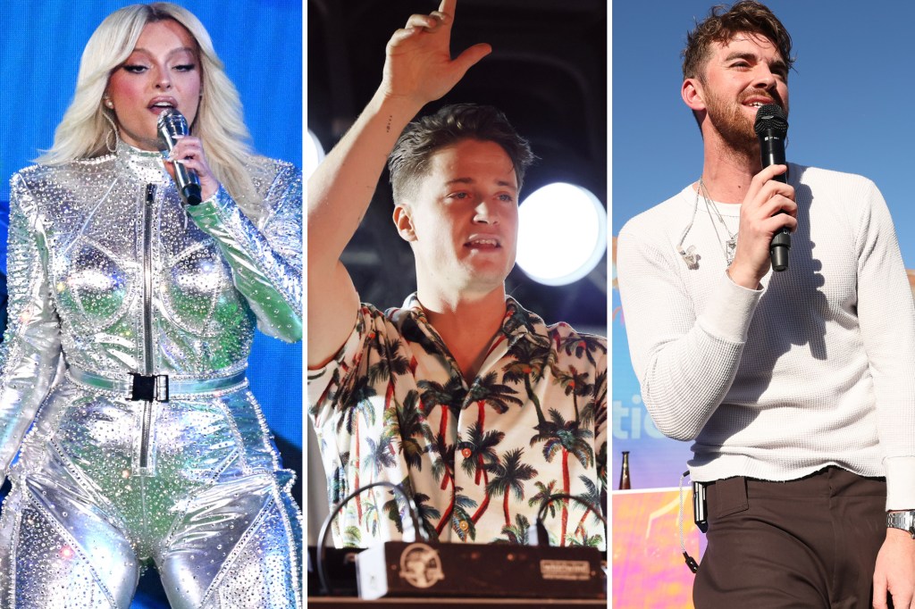 Photos of Bebe Rexha, KYGO and The Chainsmokers