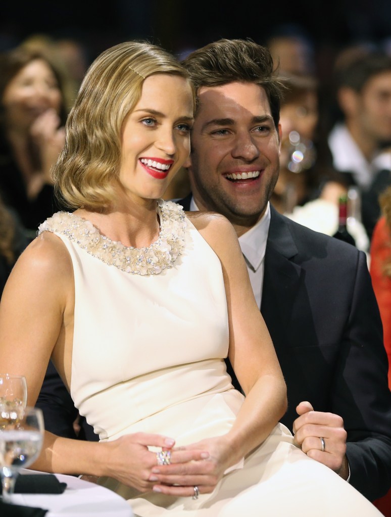 John Krasinski and Emily Blunt