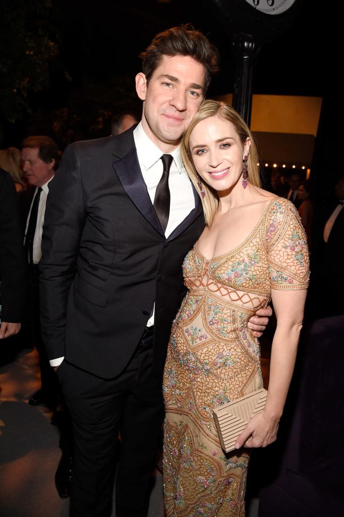 John Krasinski and Emily Blunt