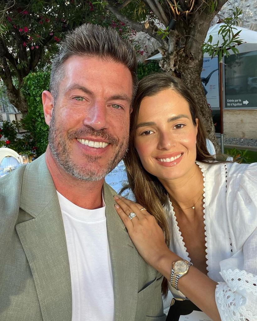 Jesse Palmer and Emely Fardo