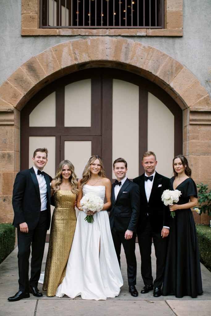 Bure family at Lev's wedding