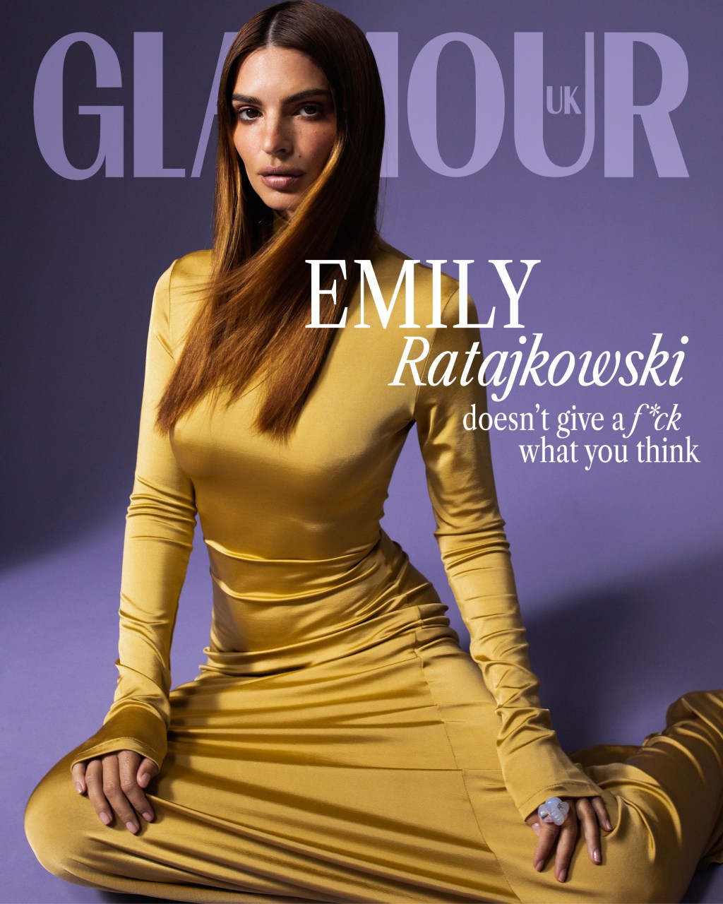 Emily Ratajkowski for Glamour UK