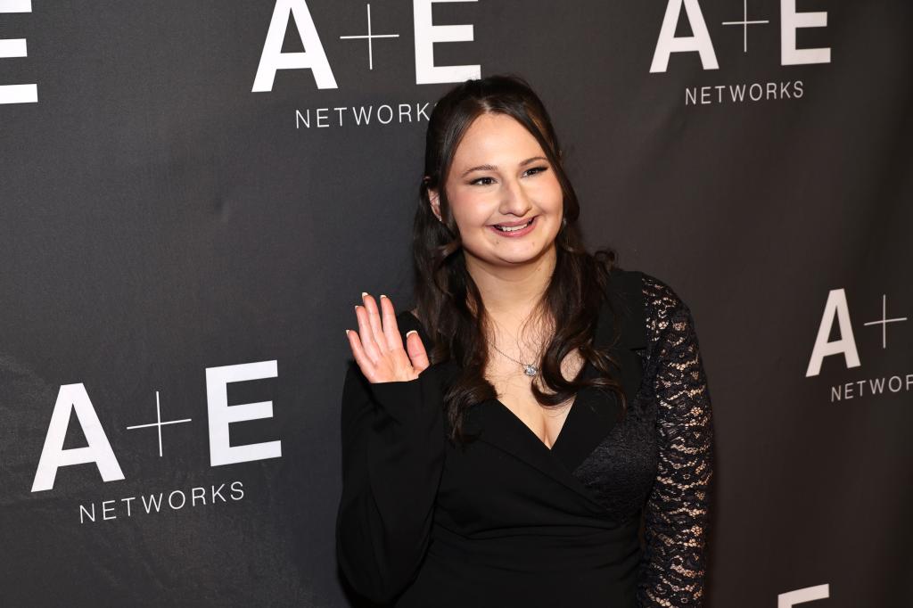 Gypsy Rose Blanchard on a red carpet.