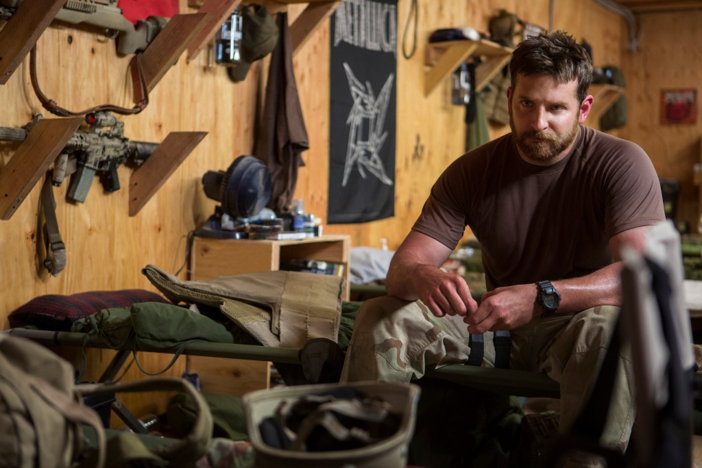 In this image released by Warner Bros. Pictures, Bradley Cooper appears in a scene from "American Sniper." (AP Photo/Warner Bros. Pictures, Keith Bernstein)