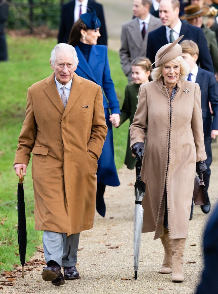 King Charles III and Queen Camilla.