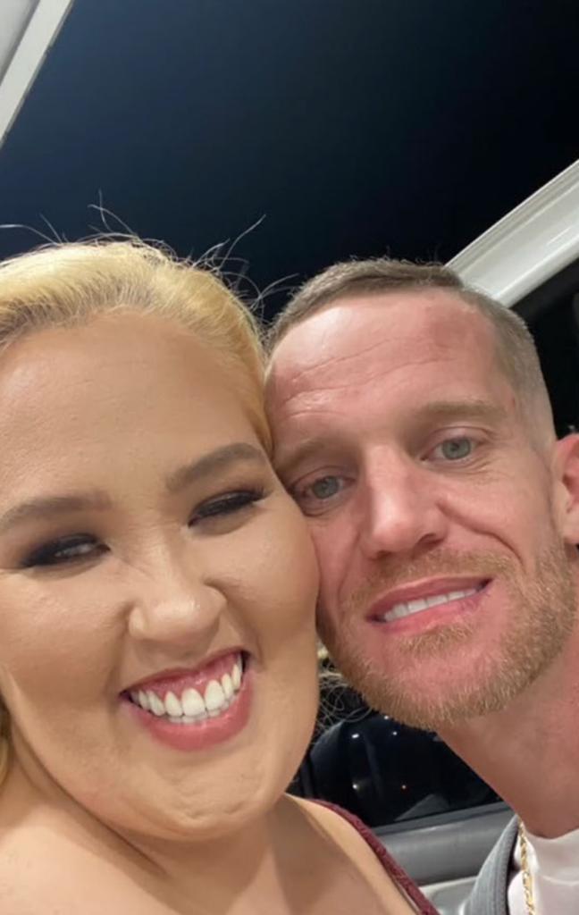 June "Mama June" Shannon selfie with husband Justin Stroud