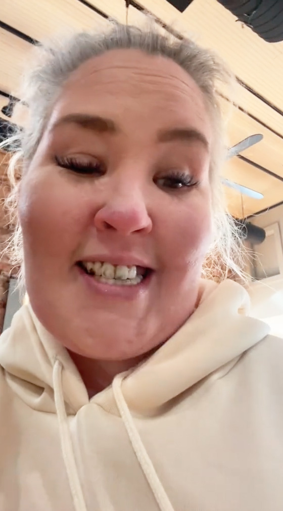 June "Mama June" Shannon selfie video