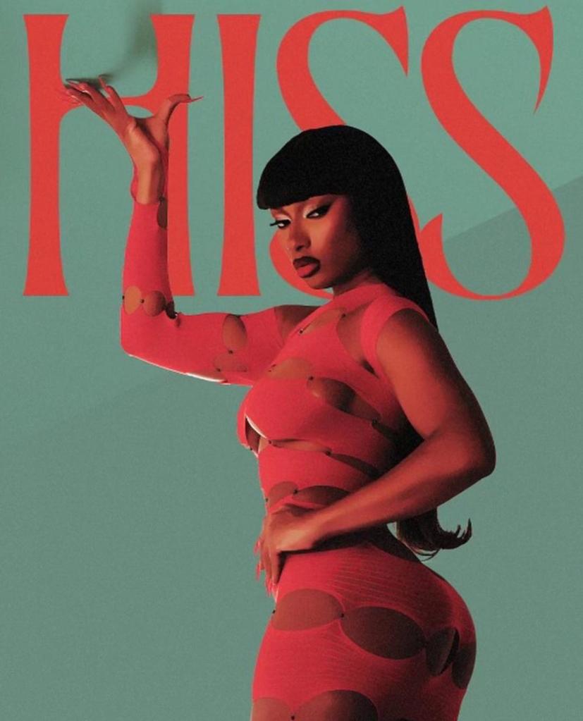 Megan Thee Stallion's cover for "Hiss."