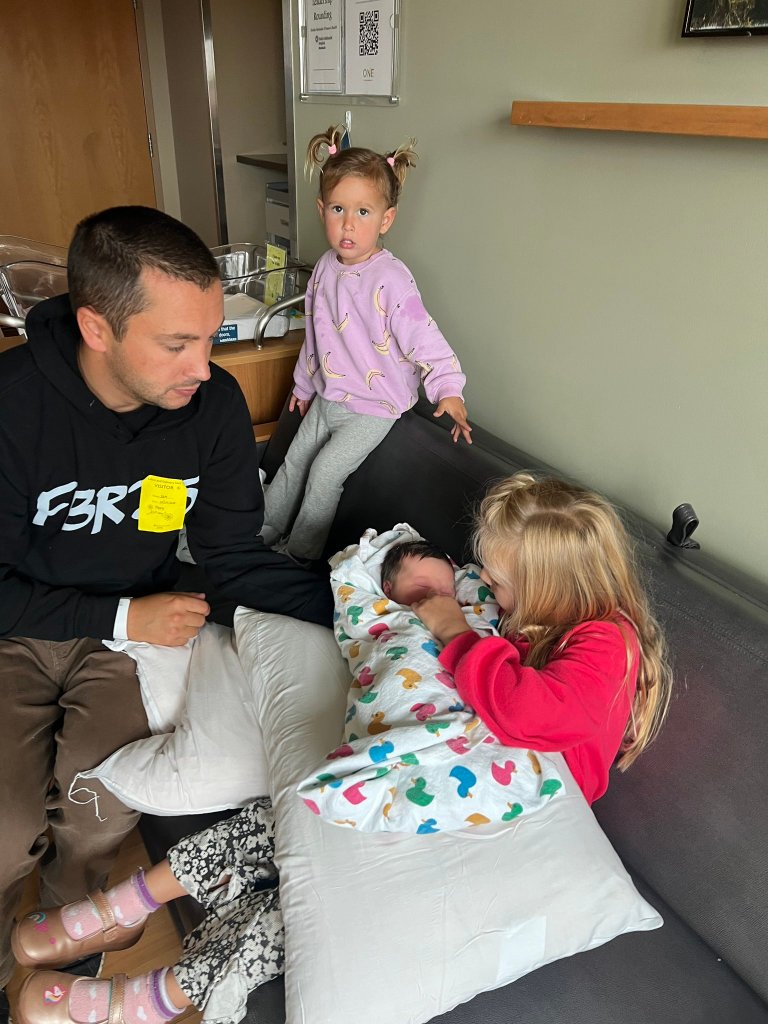 Tyler Joseph and Jenna Joseph with their three kids