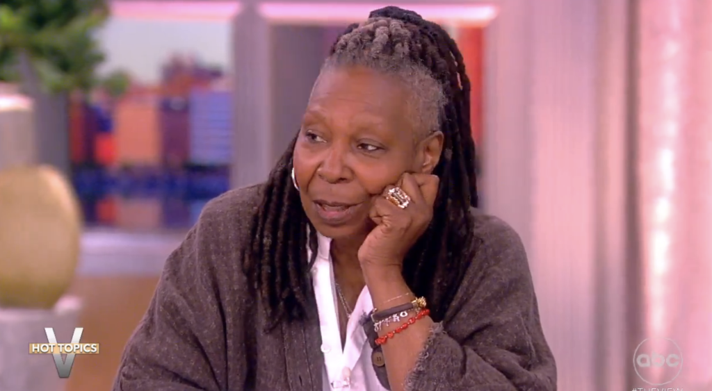 Whoopi Goldberg on "The View."