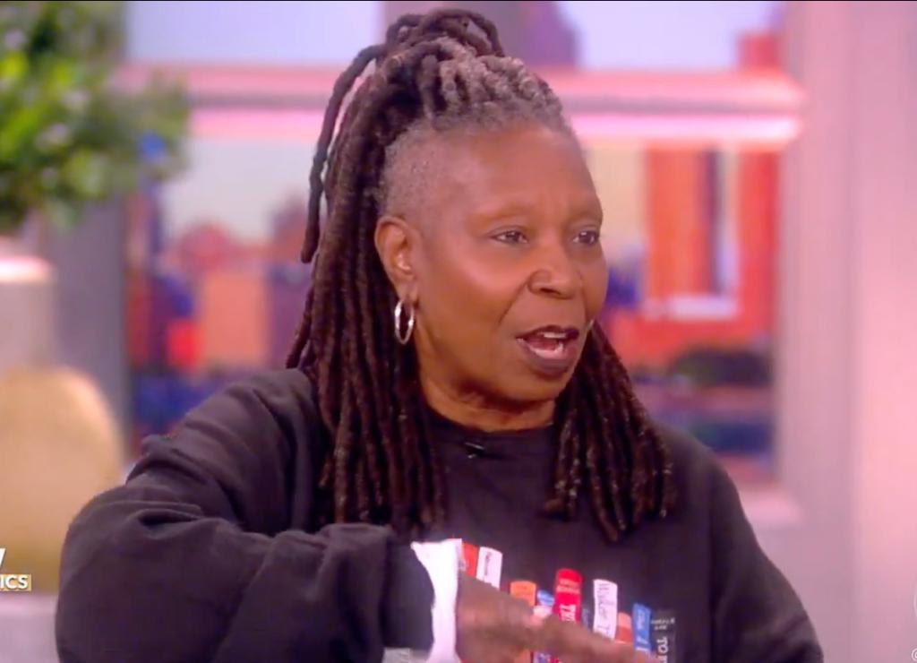 Whoopi Goldberg on "The View."