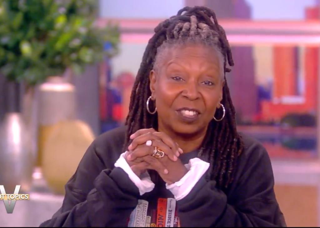 Whoopi Goldberg on "The View."