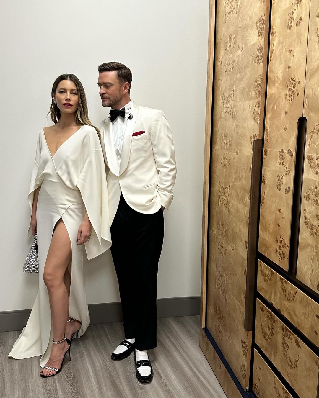 Justin Timberlake and Jessica Biel.