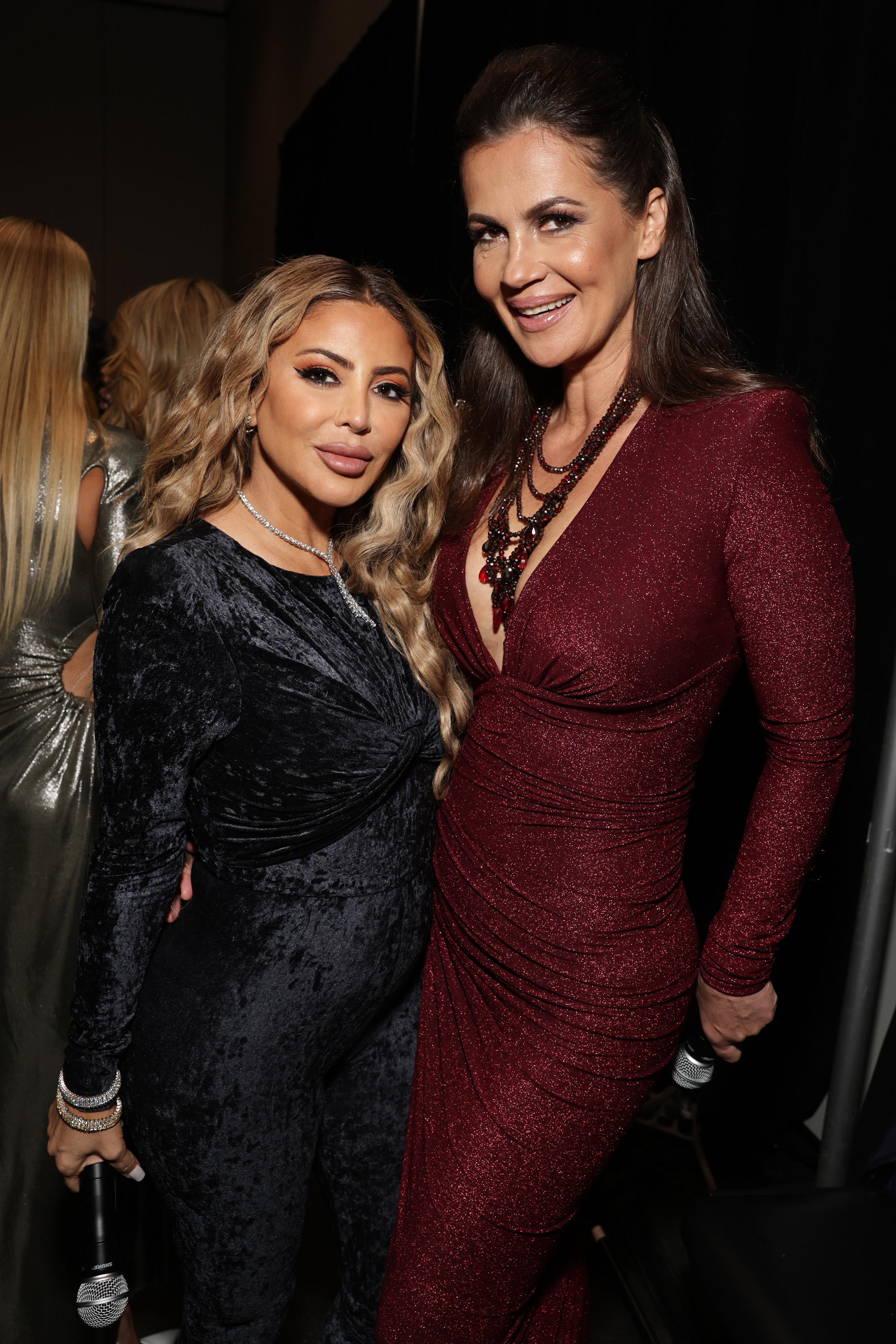 Larsa Pippen and Julia Lemigova