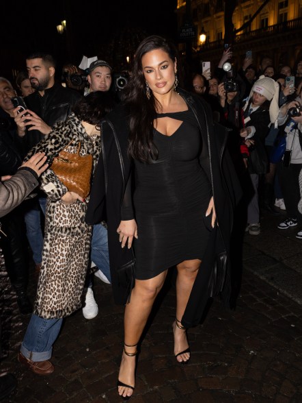 Ashley Graham attends the Isabel Marant show during Paris Fashion Week on Feb. 29, 2024.