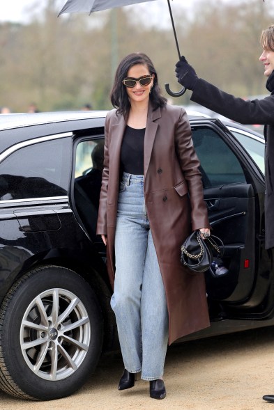 Eva Green attends the Loewe show during Paris Fashion Week on March 1, 2024.