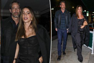 Sofía Vergara all smiles on date night with orthopedic surgeon Justin Saliman after 'Griselda' release