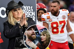 Melissa Etheridge, Travis Kelce, Taylor Swift