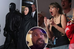 Kanye West claims he's no 'enemy' or 'friend' to Taylor Swift fans after reports he was kicked out of Super Bowl