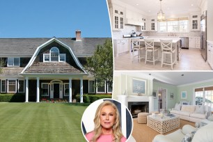 Kathy Hilton and her Hamptons home.