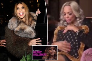 Wendy Williams split image.