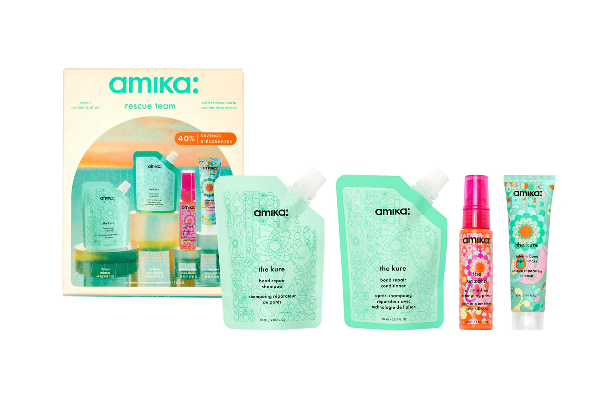 Amika sampoo kit