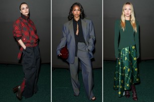 Celebrities at London Fashion Week