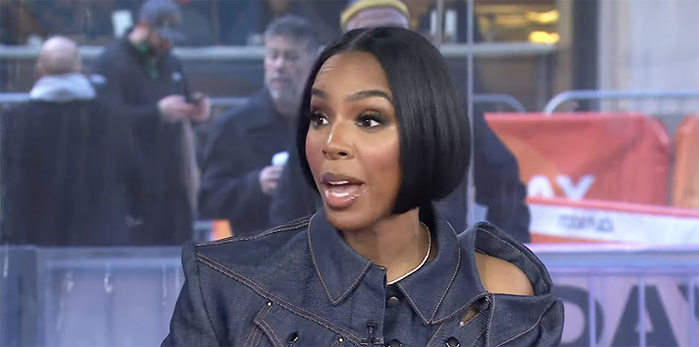 Kelly Rowland on the "Today" show.