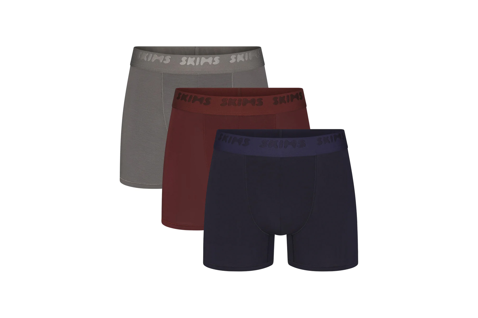 A 3-pack of men's boxers