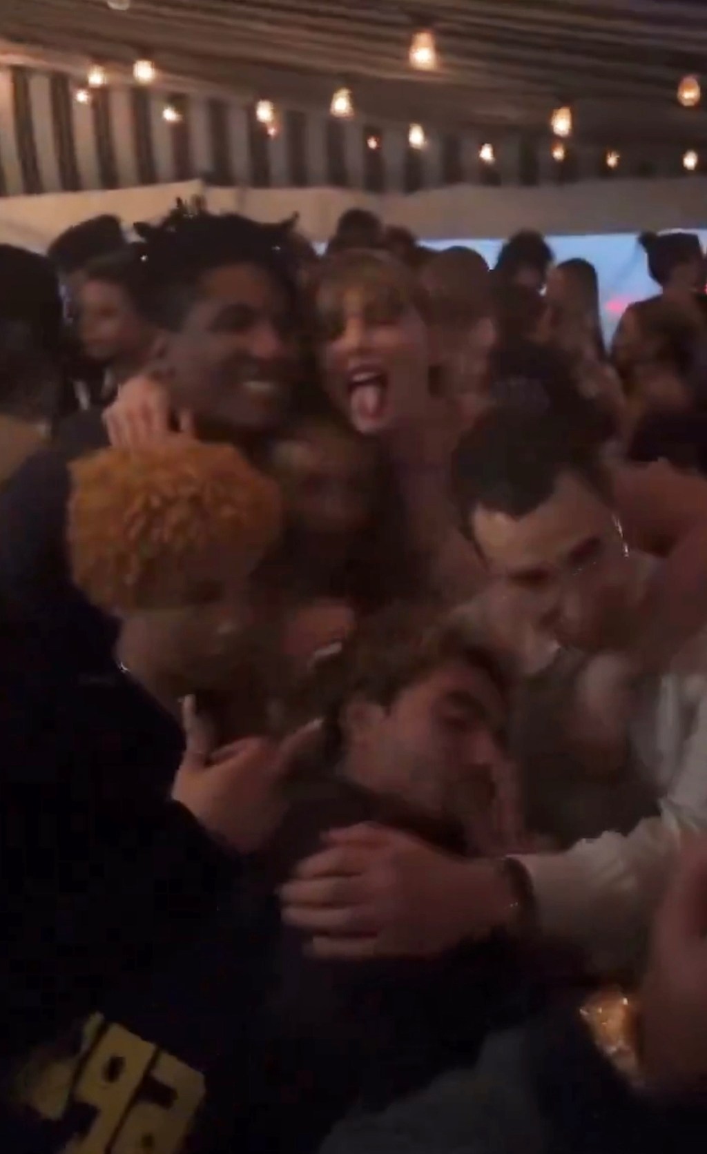 Taylor Swift at the Grammys Afterparty. 