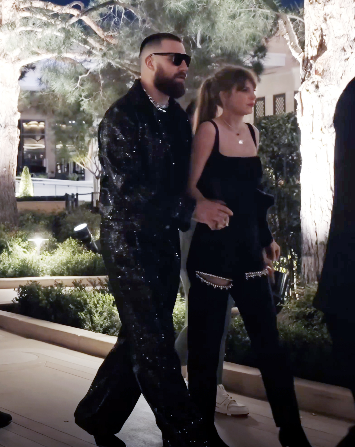 Taylor Swift and Travis Kelce