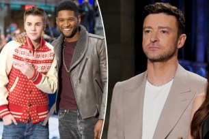Usher recalls how he got into a 'bidding war' with Justin Timberlake over Justin Bieber