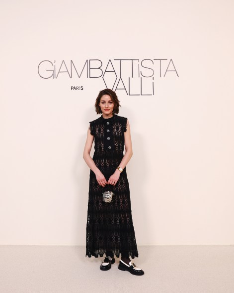 Olivia Palermo attends the Giambattista Valli show during Paris Fashion Week on March 1, 2024.
