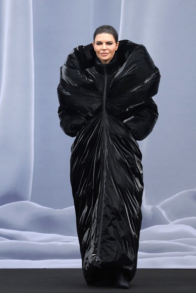 Lisa Rinna attends the Balenciaga show during Paris Fashion Week on March 3, 2024.