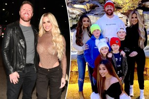 Kim Zolciak and Kroy Biermann and kids