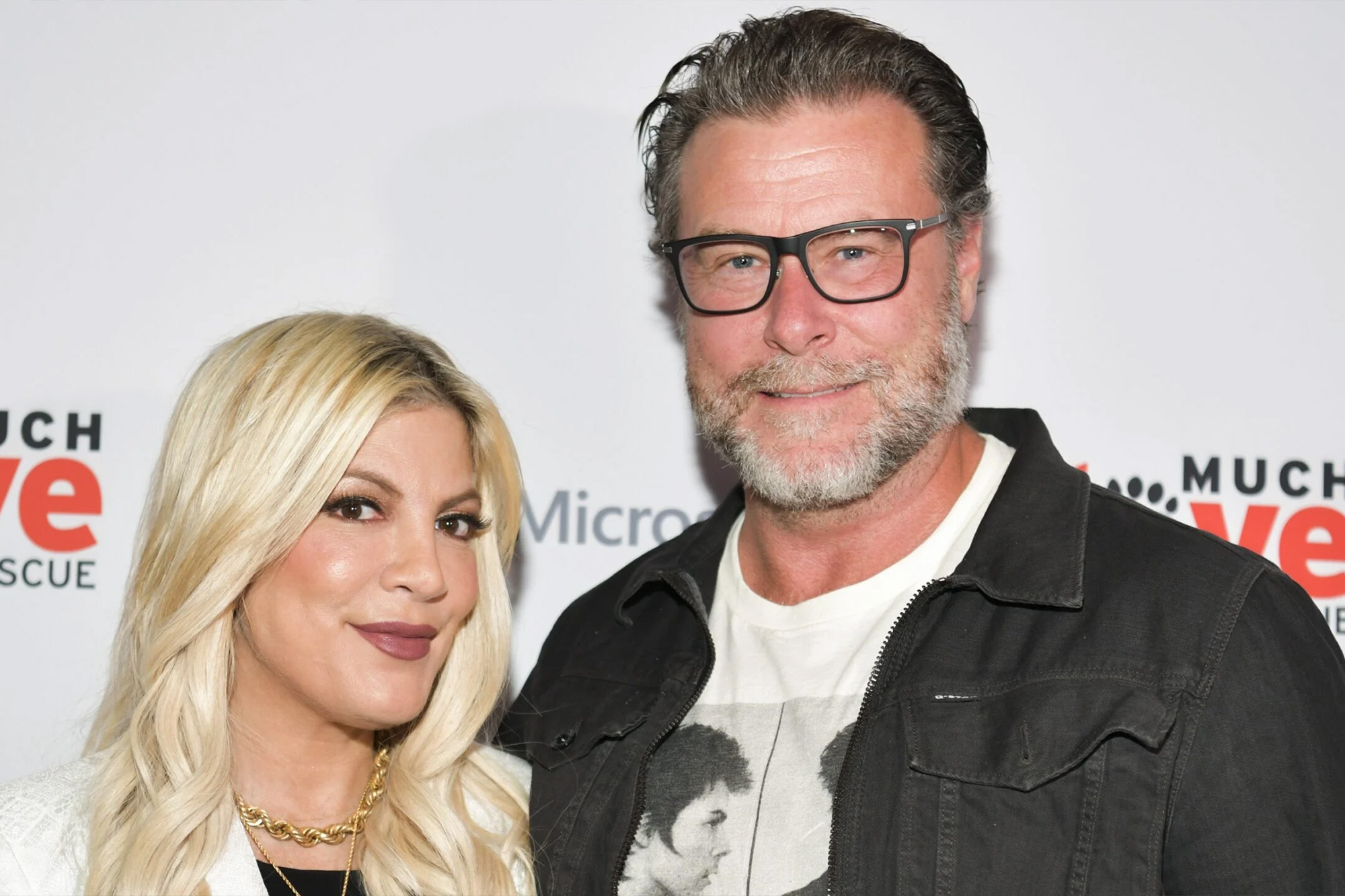 Dean McDermott says ex Tori Spelling ‘gets along fabulously’ with new girlfriend