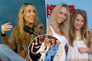 Tish Cyrus says she would've been a better mom if she started smoking weed earlier