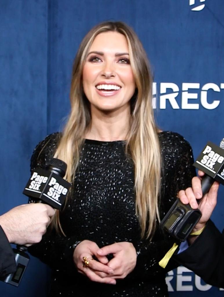 Audrina Patridge talking to Page Six.