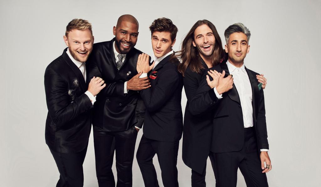 The cast of "Queer Eye" in a promo shot.
