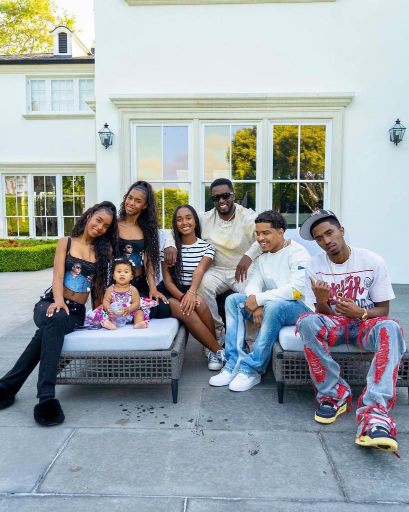 Sean "Diddy" Combs and kids