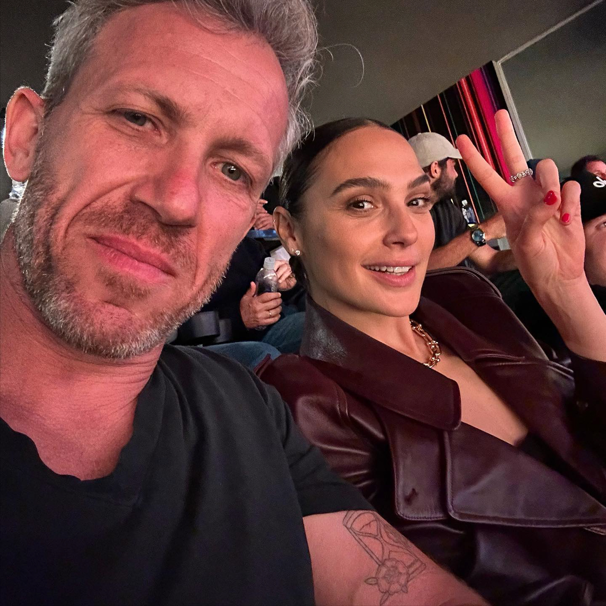 Gal Gadot and Yaron Varsano.