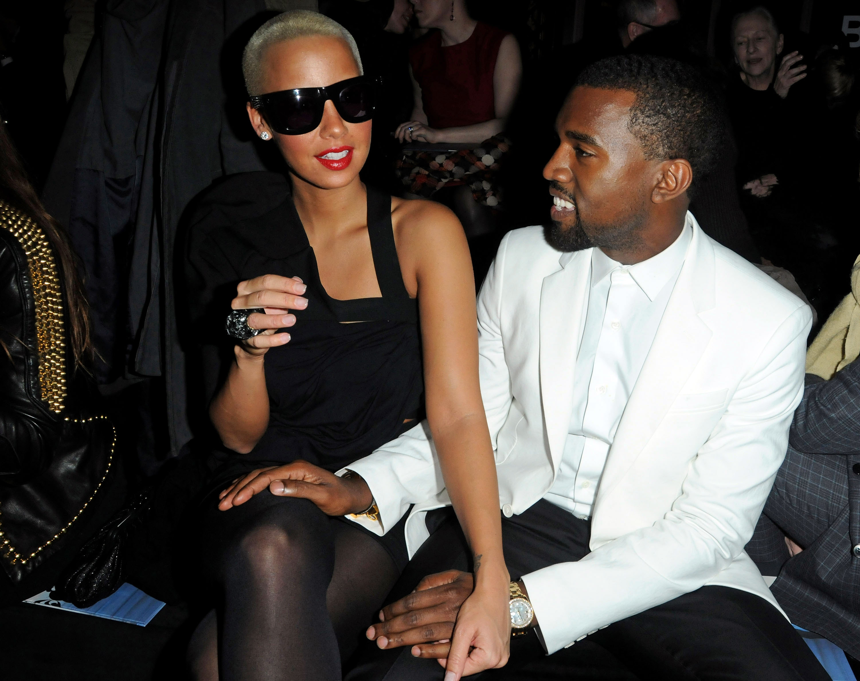 Kanye West and Amber Rose