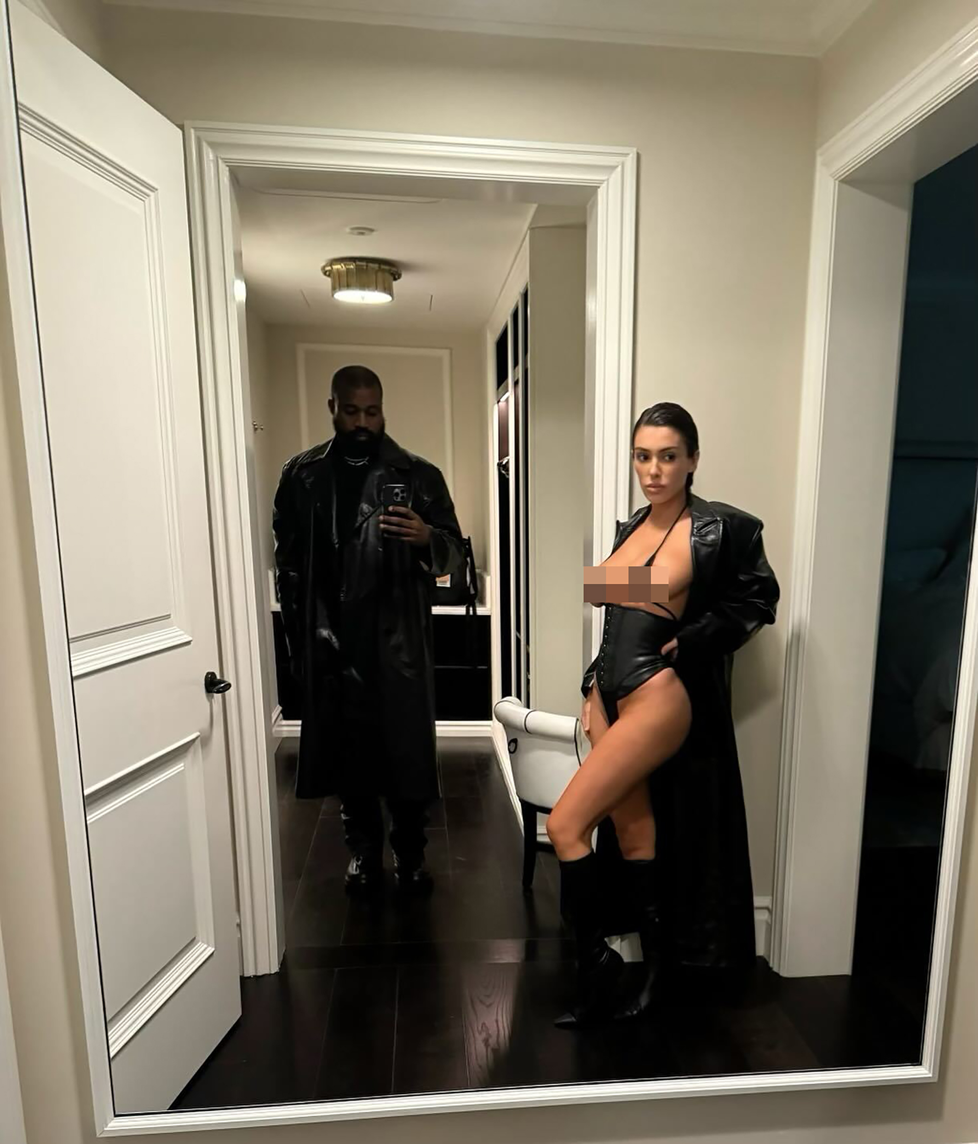 Bianca Censori and Kanye WEst