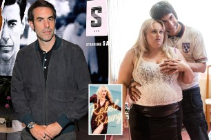 Sacha Baron Cohen and Rebel Wilson