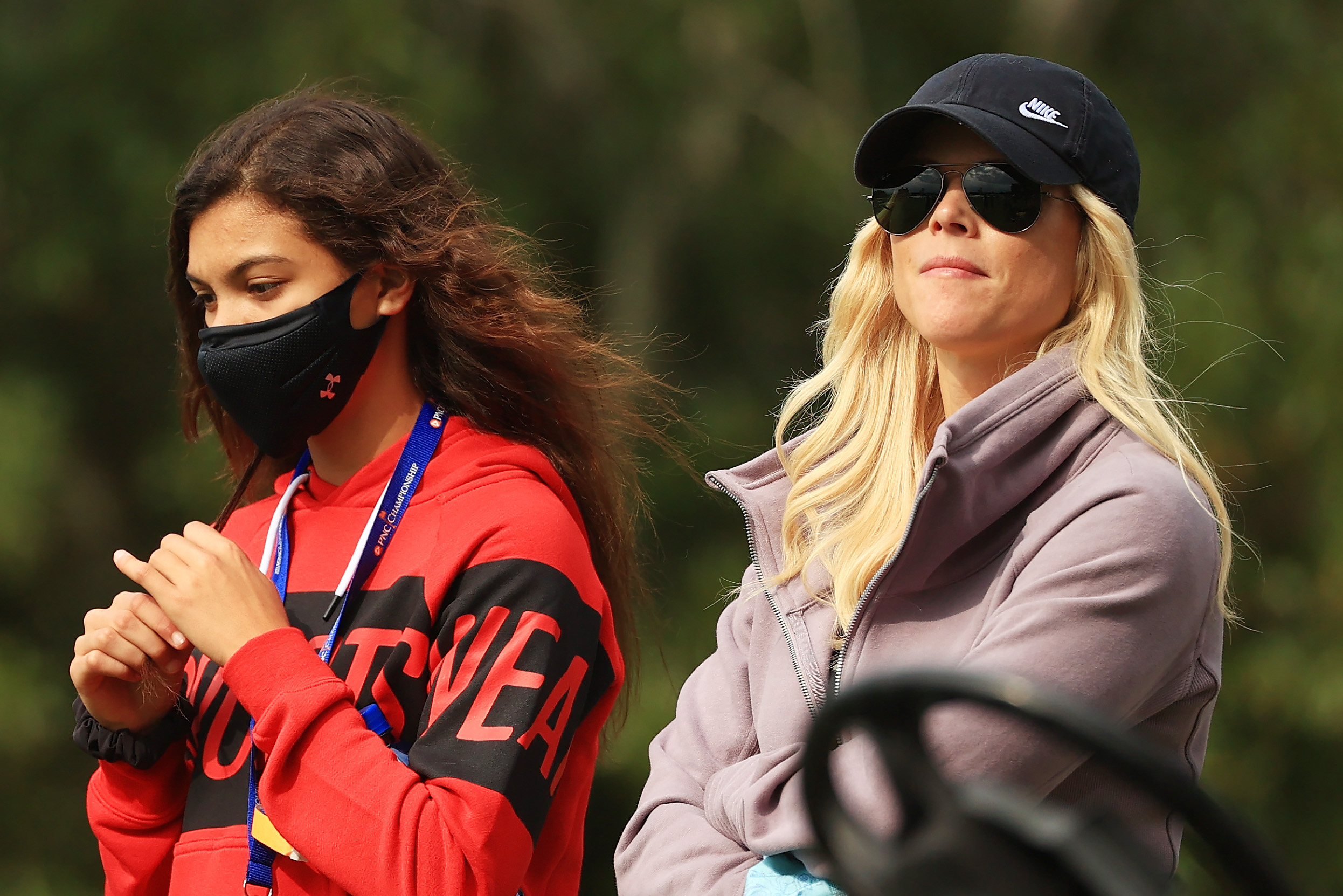 Elin Nordegren and daughter